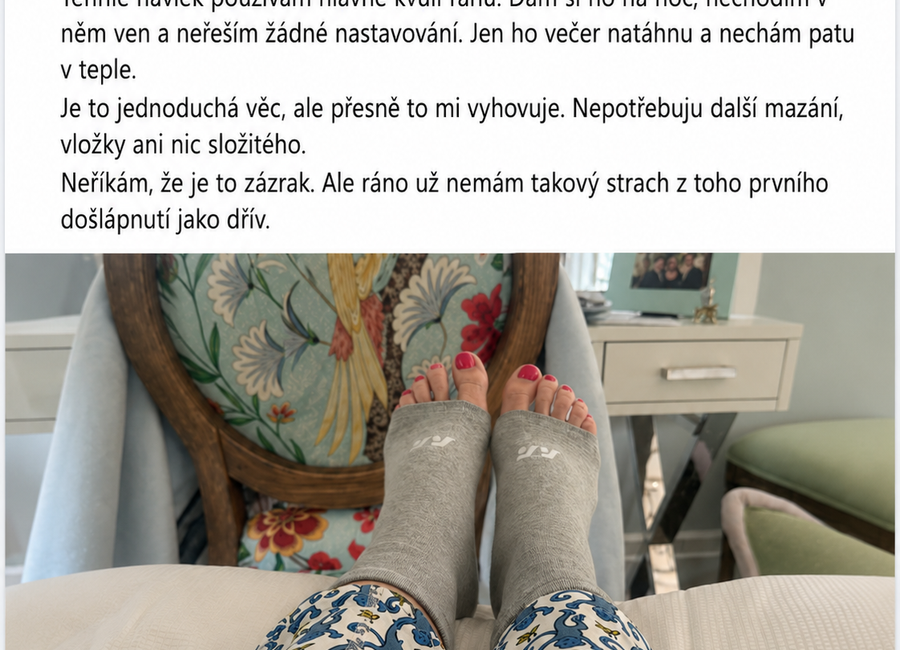 ZpátkyNaNohy při domácím použití